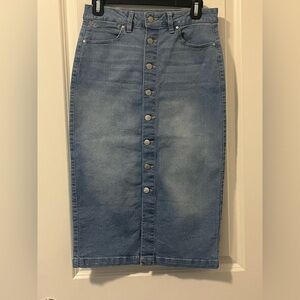 Jean Skirt Size: 4